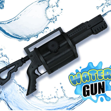 Zwarte Waterpistool 60cm - Partywinkel - 8434077166932