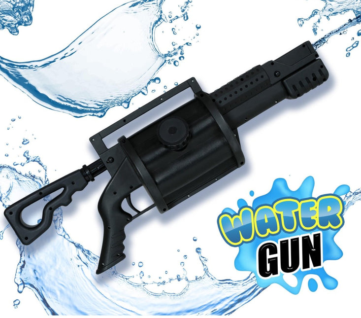 Zwarte Waterpistool 60cm - Partywinkel - 8434077166932